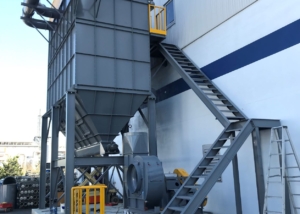 半導體電子製程周邊，質昌風機在集塵機的運用