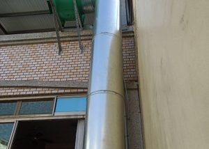 豐原薑母鴨，風機使用