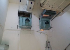 新北市，風機安裝於賣場