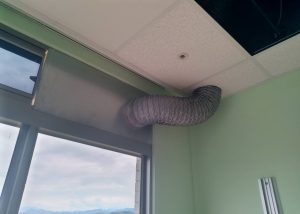 負壓隔離病房風機，亞洲大學附屬醫院