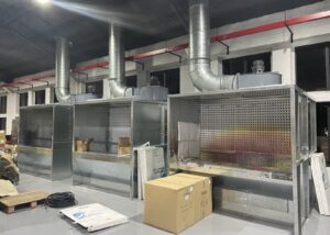 風機使用於乾式噴漆台 (3)